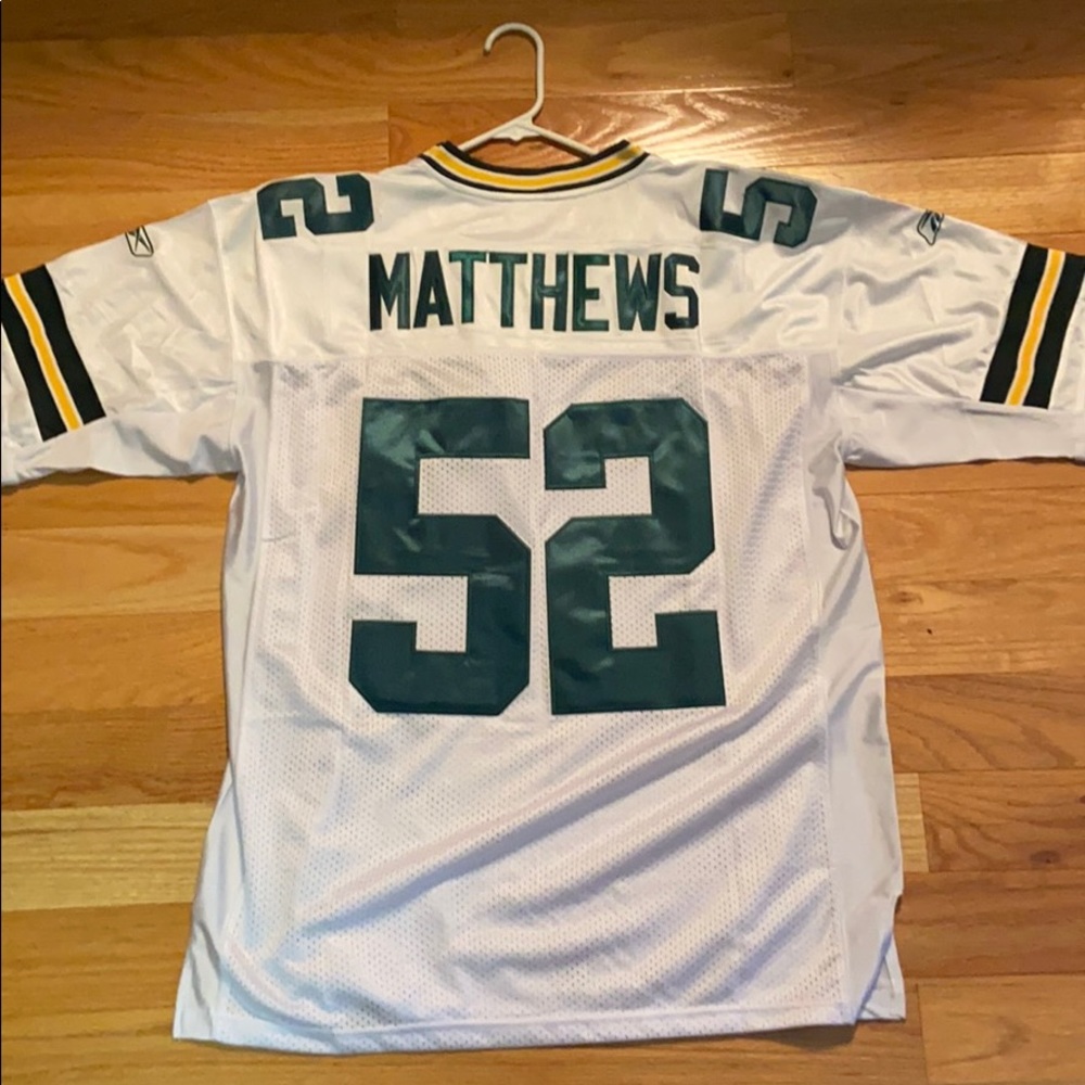 Green Bay packers clay matthews jersey size 50